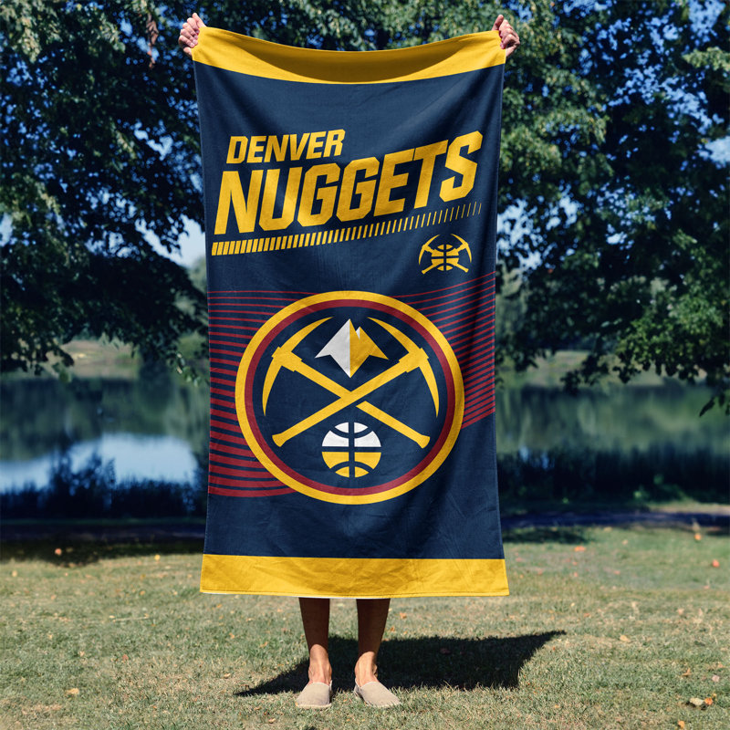 Serviette de plage NBA Denver Nuggets 30 "X 60"