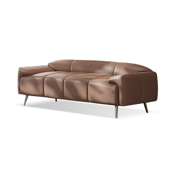 Banc avec revêtement, H 25,59 po x l 59,06 po x P 19,69 po, Brun