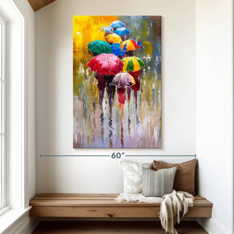 Kerner Rainy Day, 51" H x 34" W