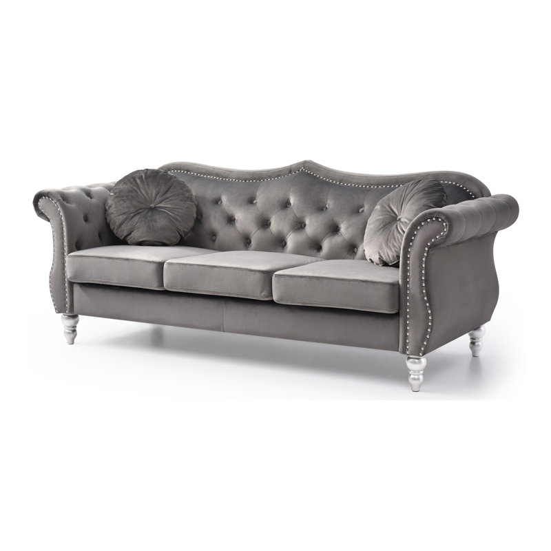 Canapé Hollywood G0661A-S, Gris foncé