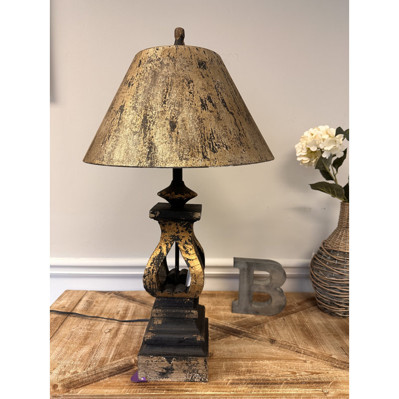 Wood Table Lamp