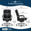 Opus Leather Swivel Executive Office Chair-282951756-282951753