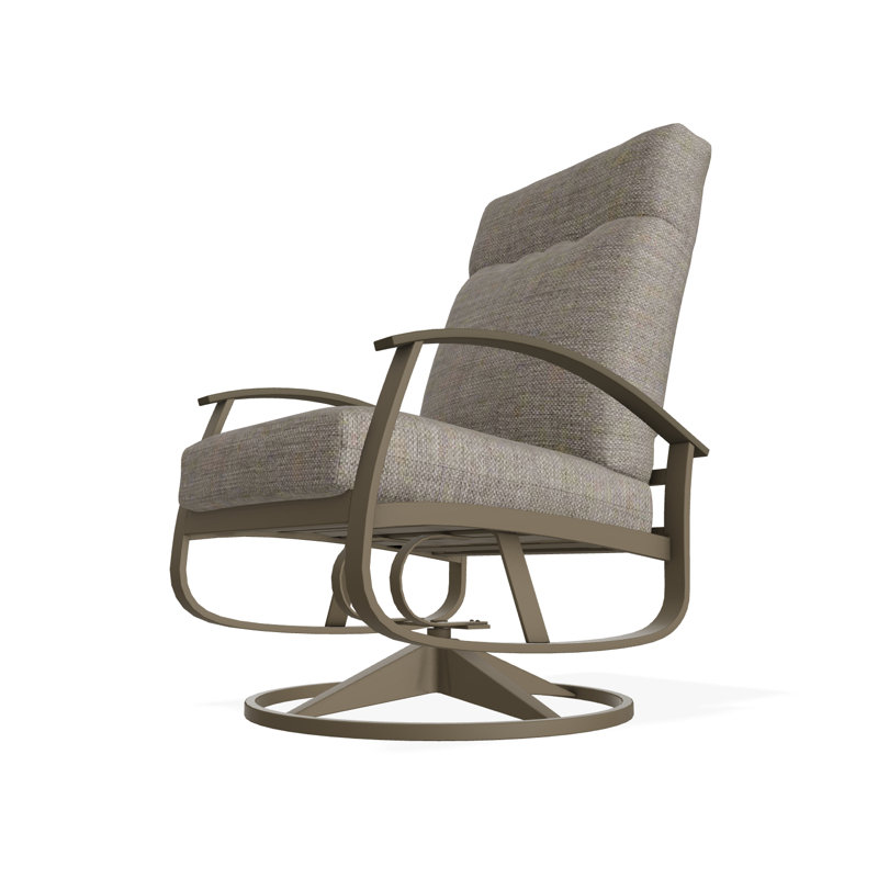 Belle Isle Outdoor Lounge Chair, Beachwood, Cast Ash Sunbrella® Plainweave