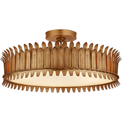 Suzanne Kasler Leslie Semi-Flush