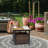 Edu Square Steel Outdoor Side Table-1913382066