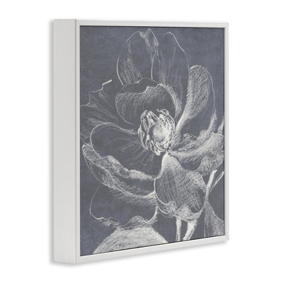 «Magnolia Sketch Impression», estampe numérique encadrée par Lanie Loreth