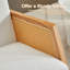 Chaise d'appoint berçante rembourrée avec accoudoirs en rotin Castillon-1399466690