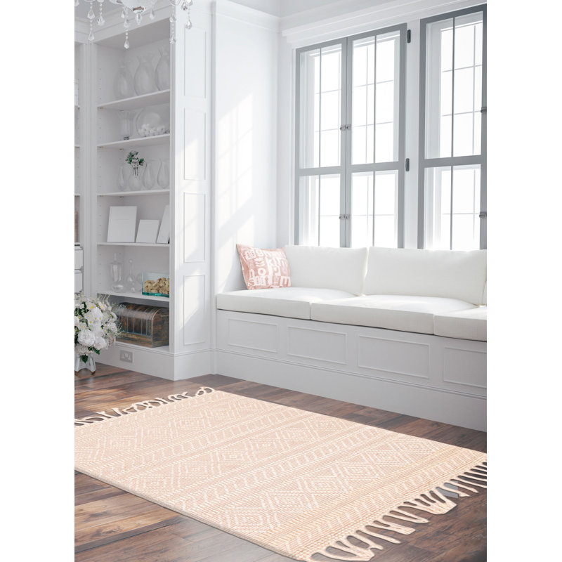Tapis rectangulaire en laine 4 pi x 5 pi 6 po Kirisa