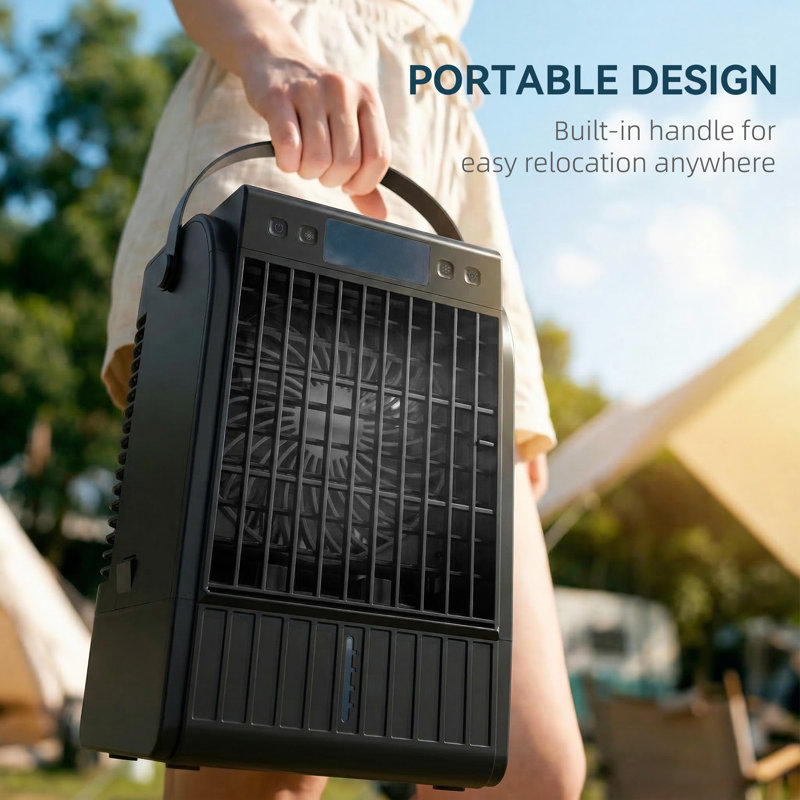 Desk Fan, Black