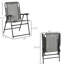 2 chaises pliantes extérieures