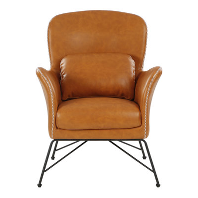Centerburg Leather Reception Chair