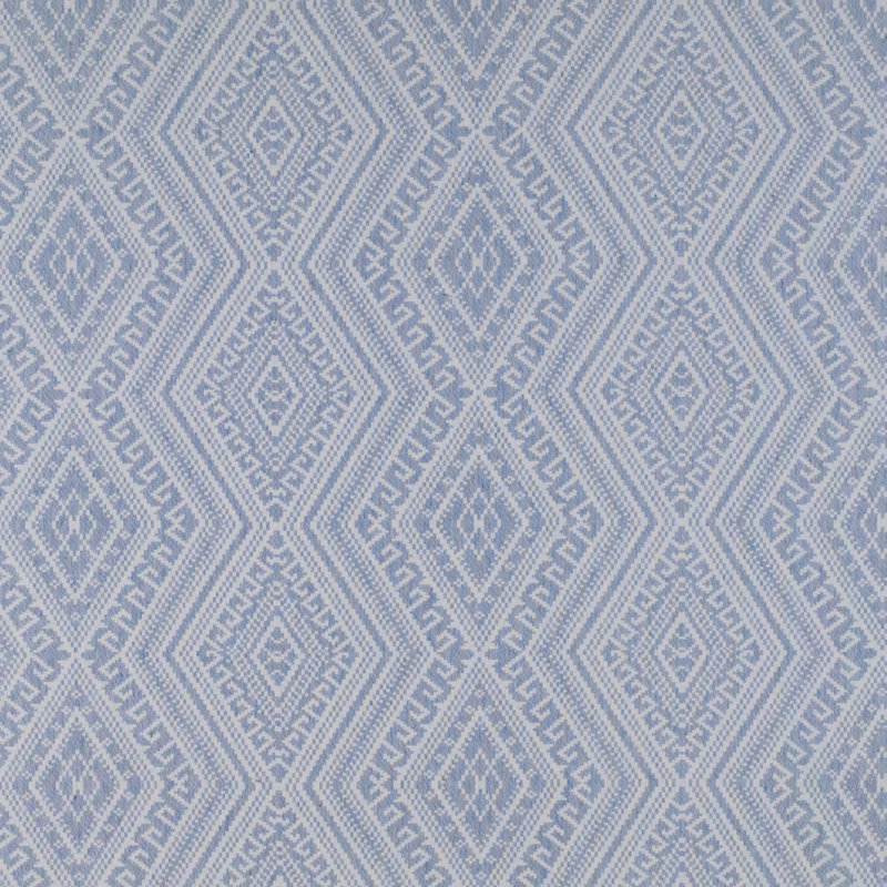 Tierras Estromboli 100% Linen Fabric, Azul Claro