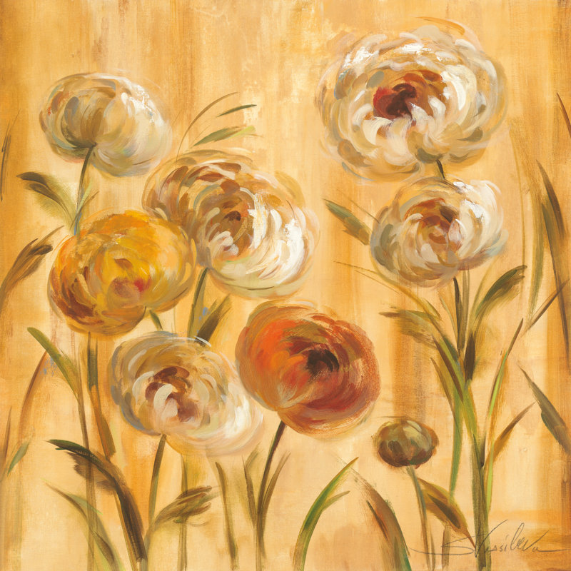 Sunshine Mums II by Silvia Vassileva - Wrapped Canvas Painting, 122cm H x 122cm W x 3.8cm D