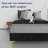 Kaslik Solid Wood Platform Bed-89360375-89360379