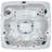 6-Person 78-Jet Hot Tub with Stainless Jets and Ozone System