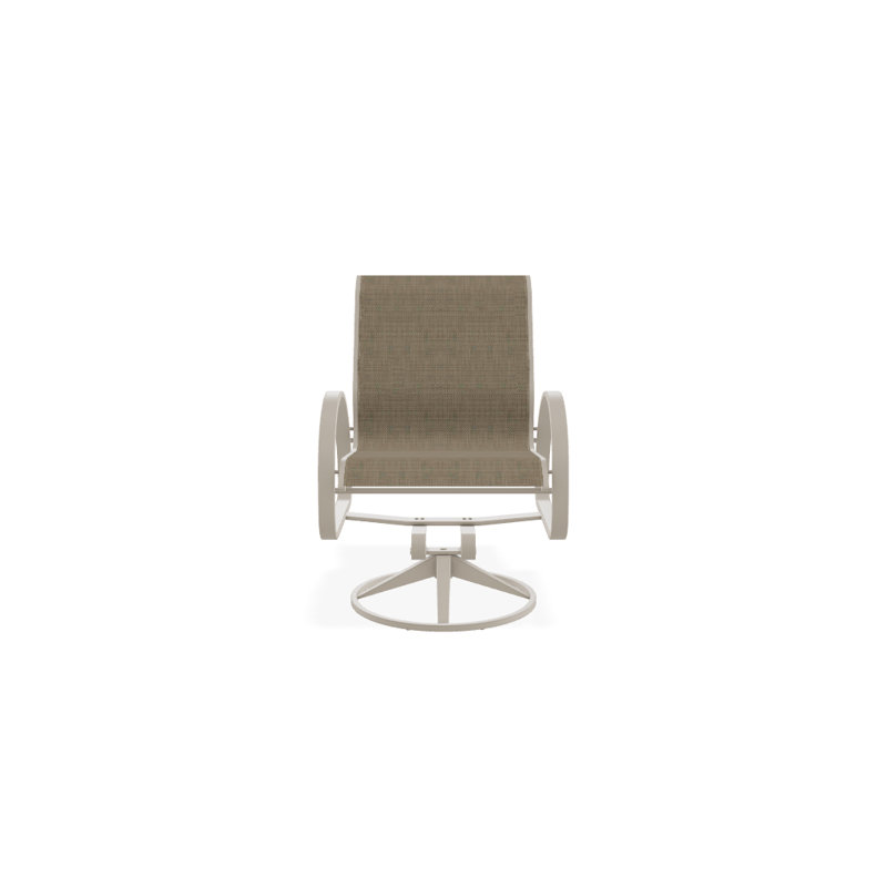 Fauteuil de patio pivotant Hiraku, Newport, Désert texturé