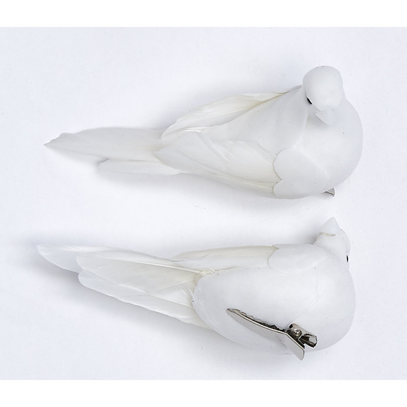 Colombe à plumes 3"