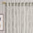 Roodhouse Premium Leaf Embroidered Semi-Sheer Rod Pocket Single Curtain Panel-335585996-335585984