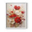 FLORAL Series CCCCXVII - Impression encadrée de qualité supérieure - Prêt à accrocher - Aucun clou requis-946685961-946685963