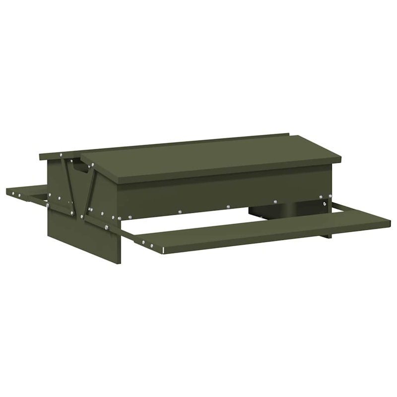 Cold-Rolled Steel Feeder, Olive Green
