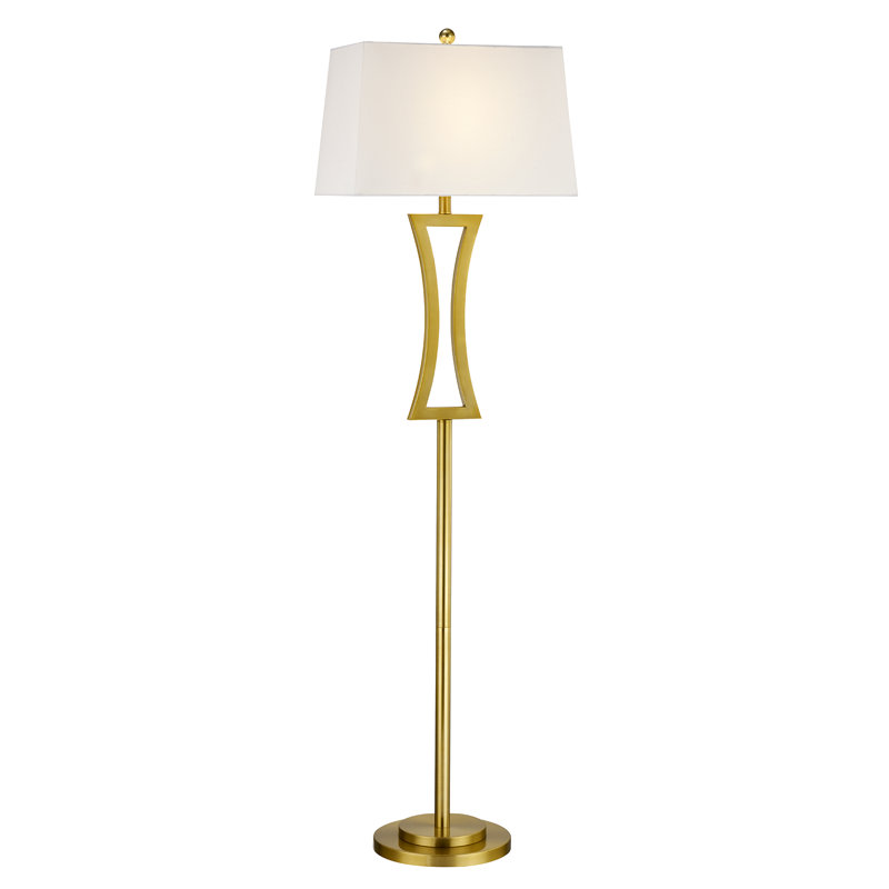 Burholme 63.75'' Floor Lamp, Gold