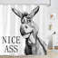 Funny Shower Curtain With Hooks