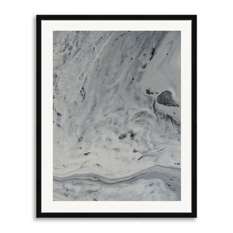 GRAY DAY Print by Will Birdwell, Black Framed Paper, 31.25" H x 25.25" W