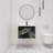 Kaminsky 24" Single Sink Wall Mounted Bathroom Vanity,Floating Vanity with 2 Doors and White Ceramic Sink Top