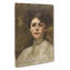 Portrait Of An Italian Lady by Fujishima Takeji - Wrapped Canvas Painting-55322765