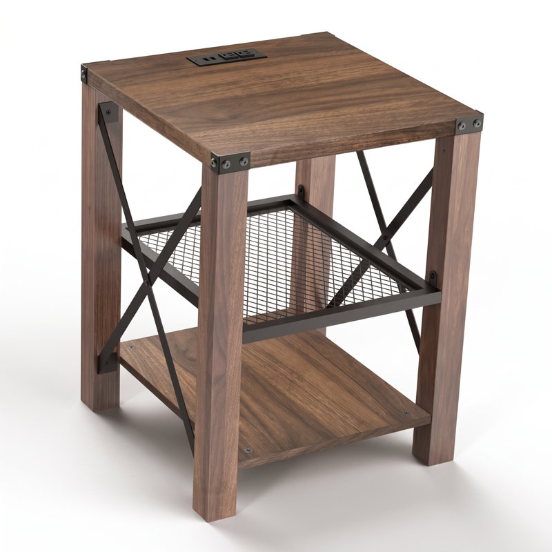 Living Room Table Set-Rustic Oak