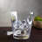 Glacier Lead Free Crystal Ice Bucket