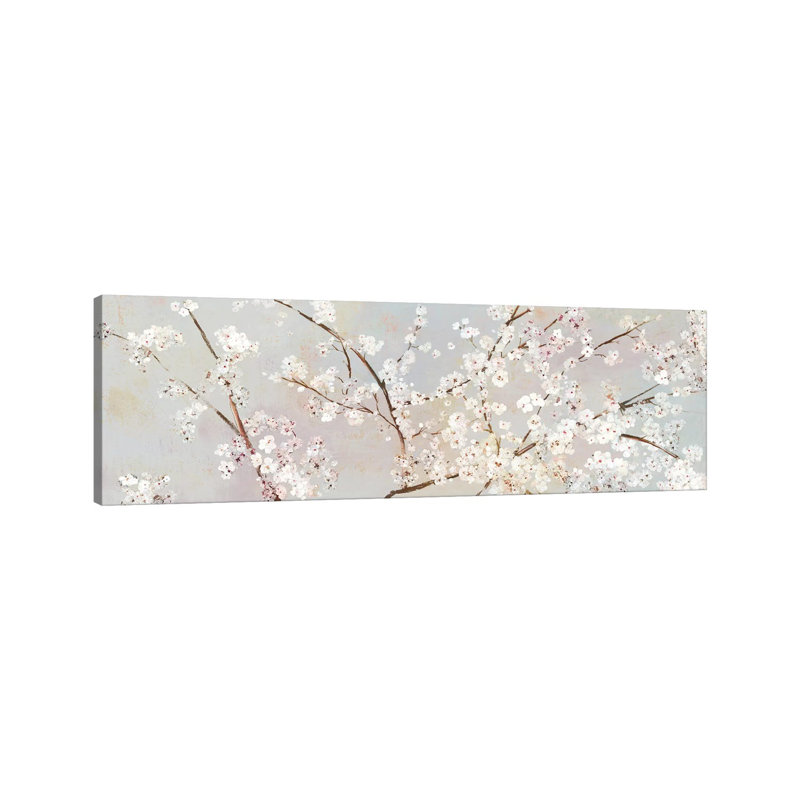 Bloomingdale by Asia Jensen - Print on Canvas, 30.48cm H x 91.44cm W x 1.91cm D, Wrapped Canvas