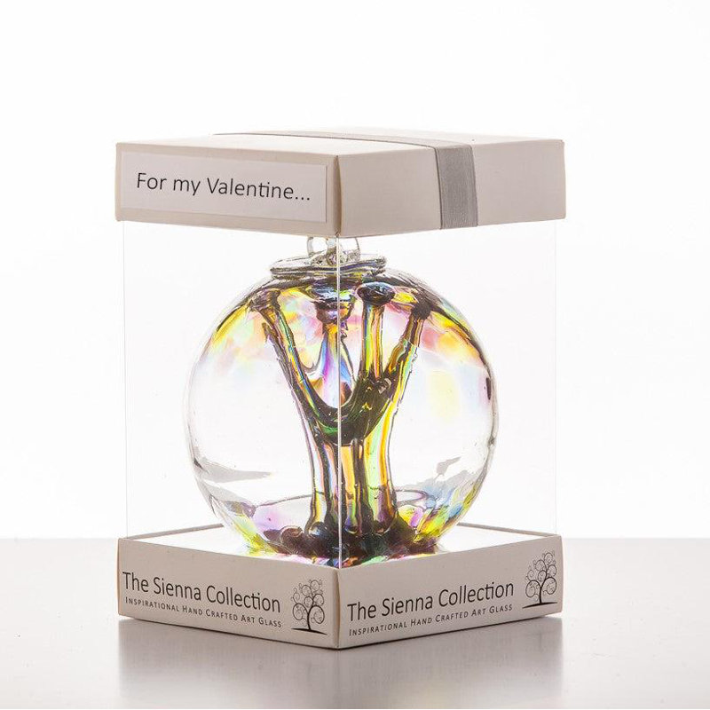 Valentine's Day Gift 10cm Spirit Ball - Purple Green & Blue