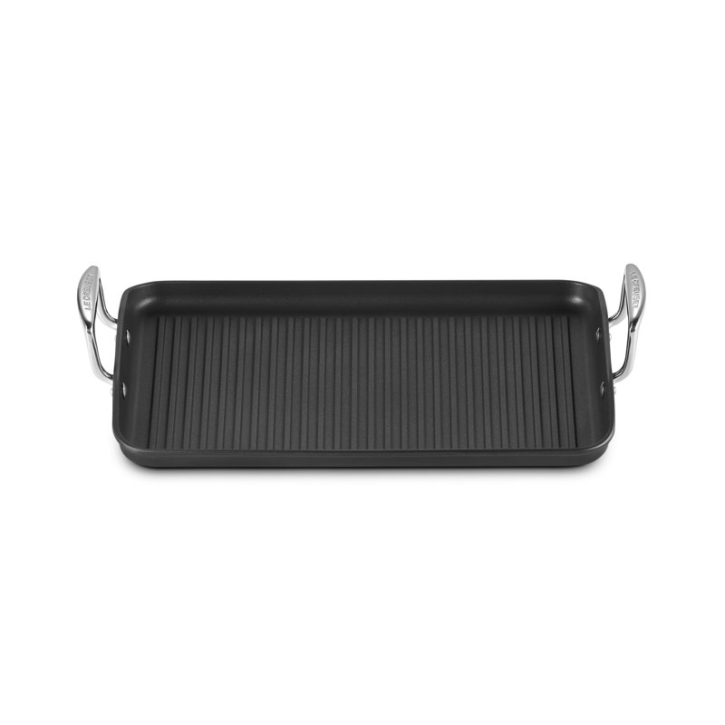 Le Creuset Toughened Non-Stick Ribbed Rectangular Grill 35cm