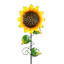 Ensemble de piquets de jardin 3 pièces Radiant Sunflower