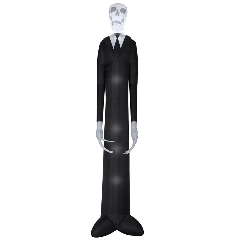 12 pi. Homme effrayant et mince