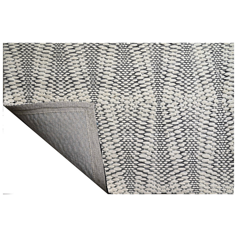 Wool Moroccan Area Rug, Rectangle 6' x 9'