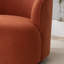 Fauteuil demi-tonneau pivotant en polyester 27 po Janeesha-1951483488