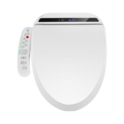 Siège de toilette chauffant intelligent avec buse autonettoyante