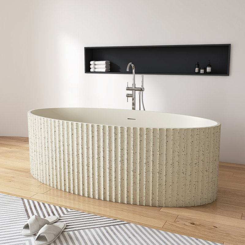Baignoire de trempage autoportante 67 po. X 31 po.
