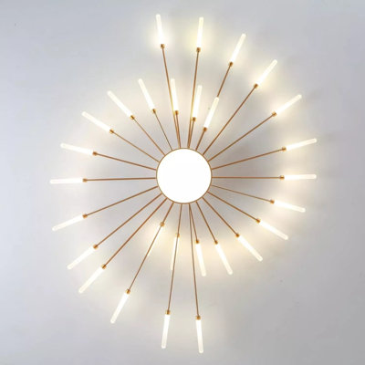 Flush Mounts 29-Light Ceiling Light,Modern LED Heads Flower Shape Ceiling Lights,Living Room