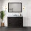 Meuble-lavabo gris cendre 48 po X P 22 po P, comptoir en marbre de culture et Miroir-117984892-117984895