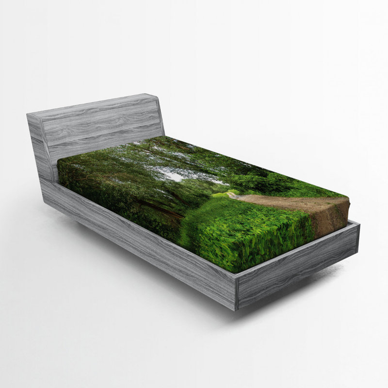 Microfiber Fitted Sheet, Twin Fitted Sheet