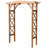 Lachezar 60.43'' W x 20.87'' D Solid Wood Arbor in Natural