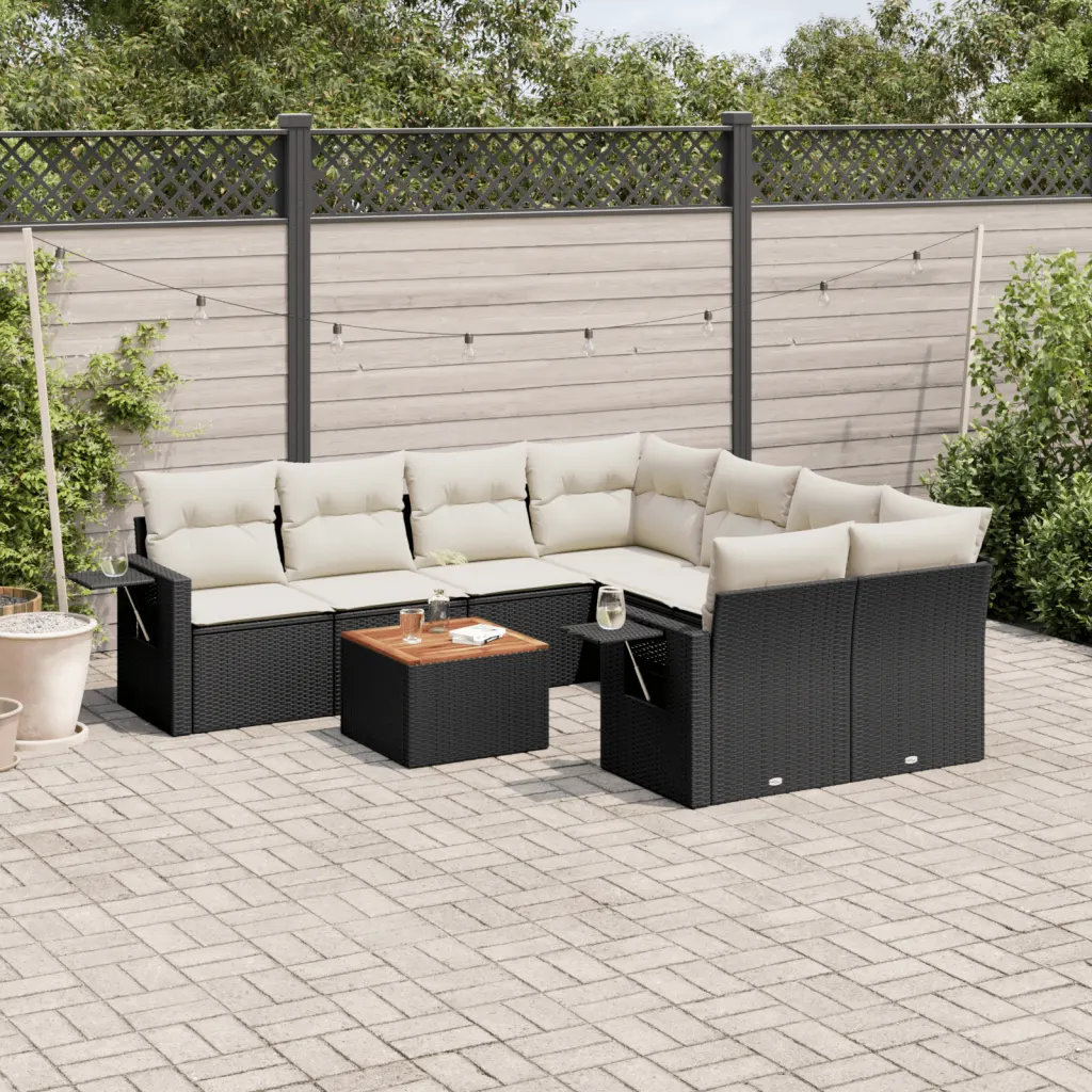 62 cm breites Outdoor-Sitzgruppen-Set mit Kissen