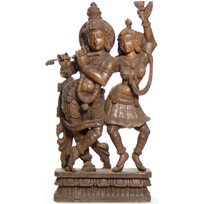 Radha et Krishna dansant