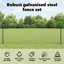 Vidaxl Fence With Posts Steel-116797797-116797794