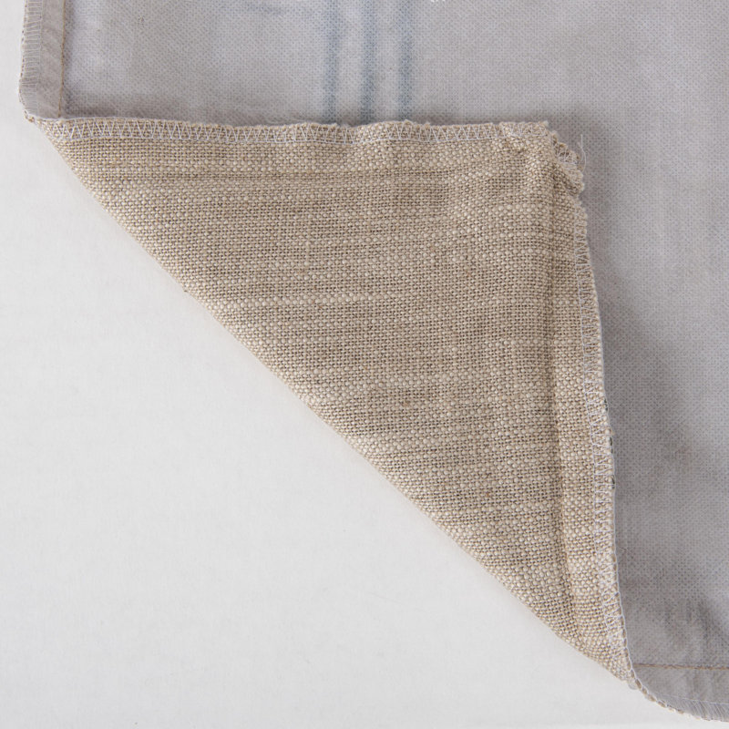 Coussin Donny Osmond Home, Polyester, Vert / Beige