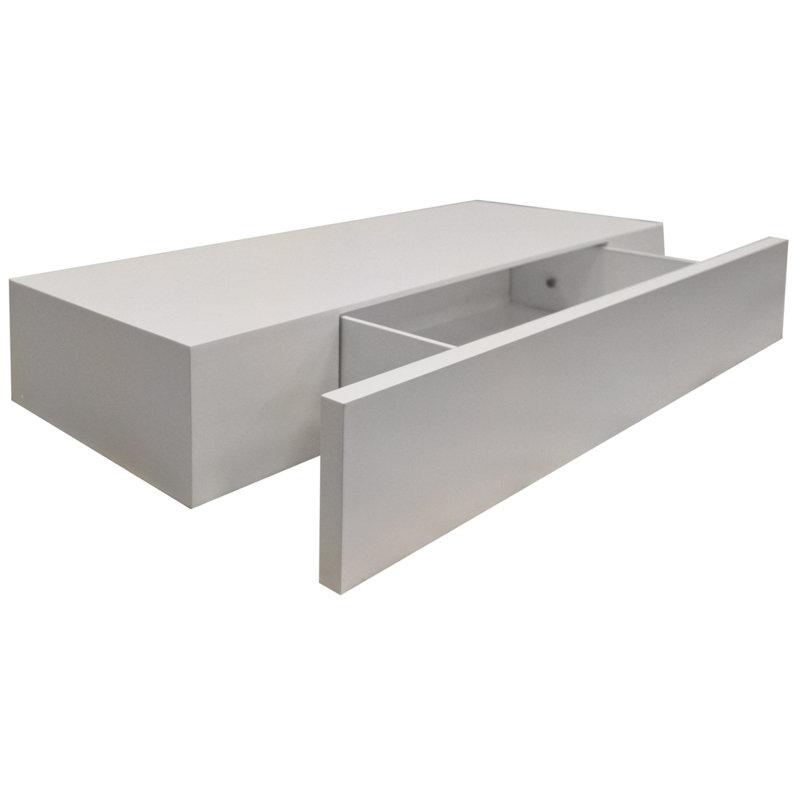 Floating Shelf, White