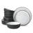 Laro Stoneware Dinnerware Set 12 Piece - Service for 4-96059341